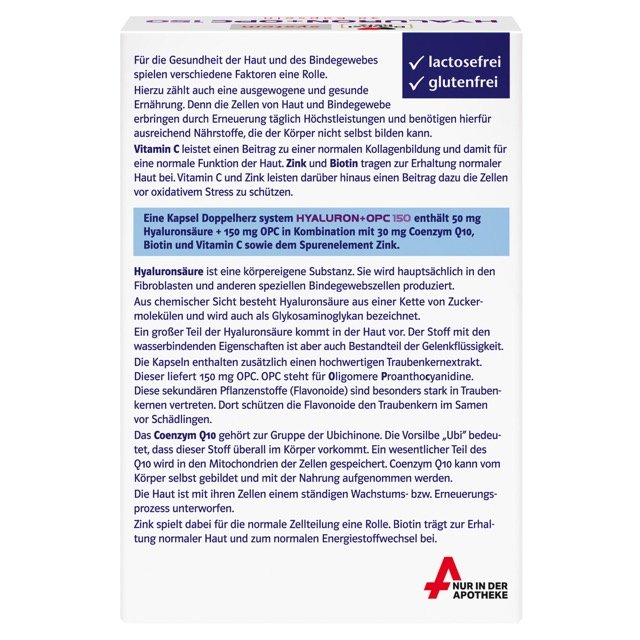 Doppelherz system HYALURON + OPC 150
