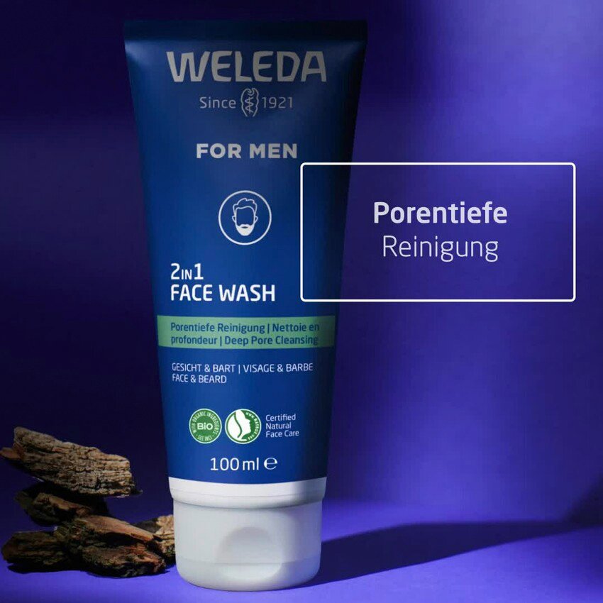 WELEDA For Men 2in1 Face Wash