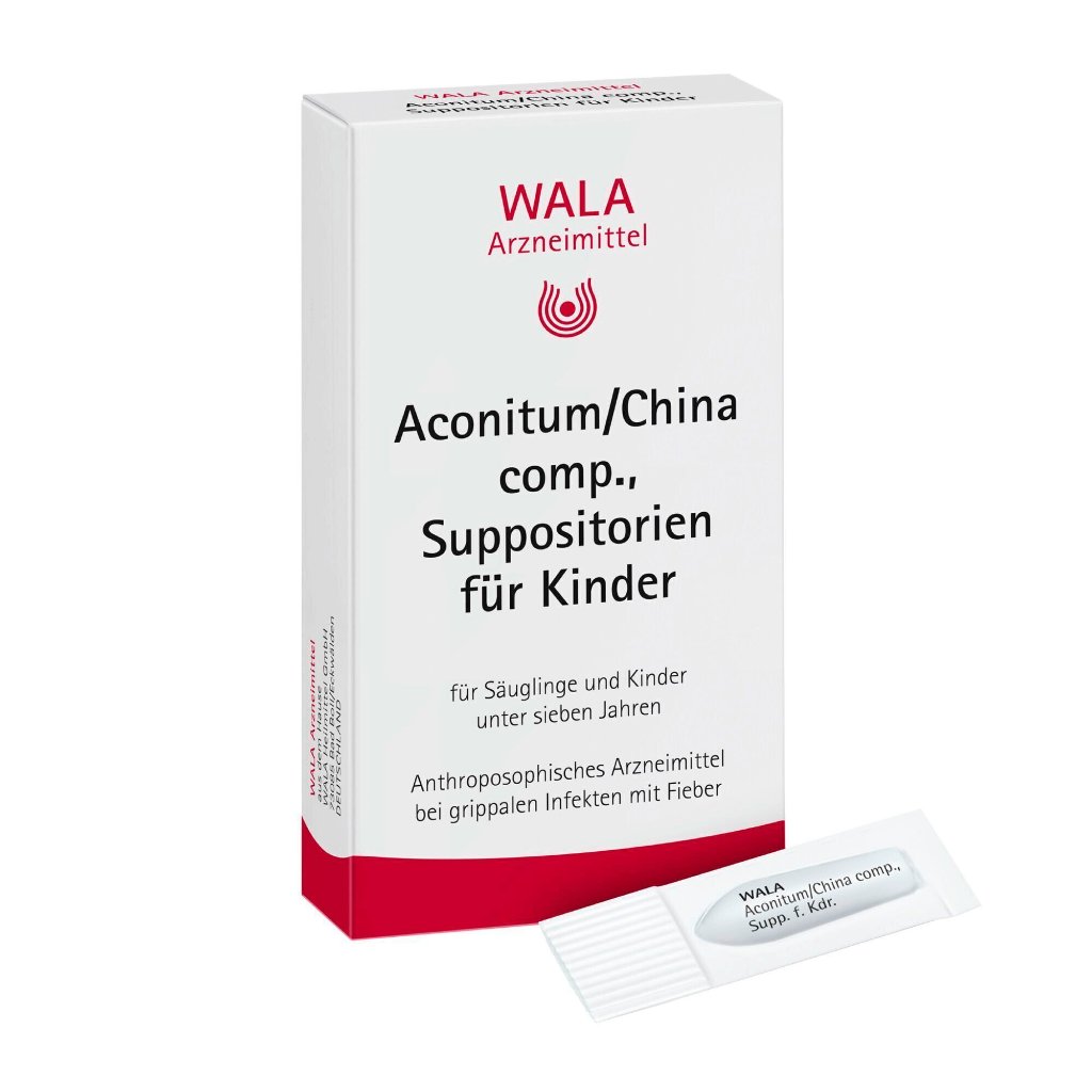 Aconitum/China comp., Suppositorien für Kinder