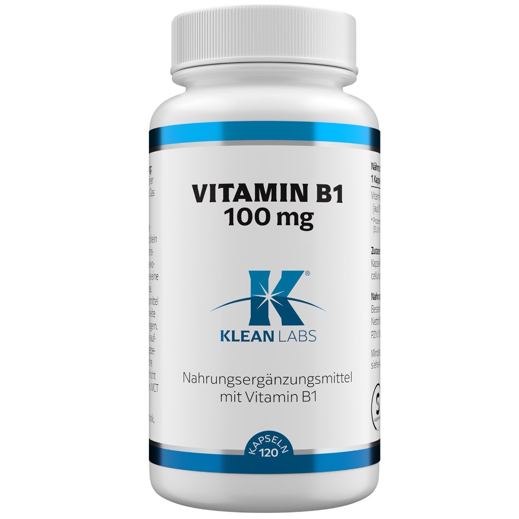 Klean Labs Vitamin B1 100 mg