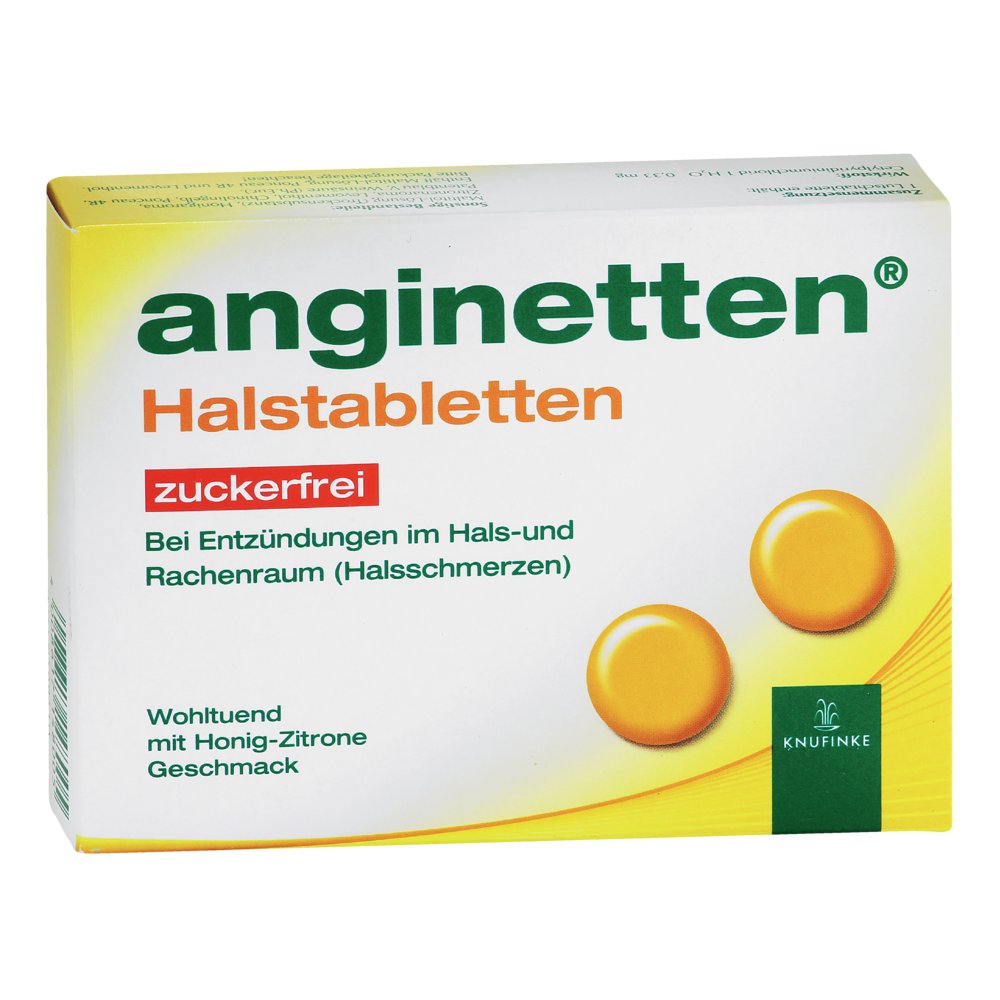 ANGINETTEN Halstabletten zuckerfrei