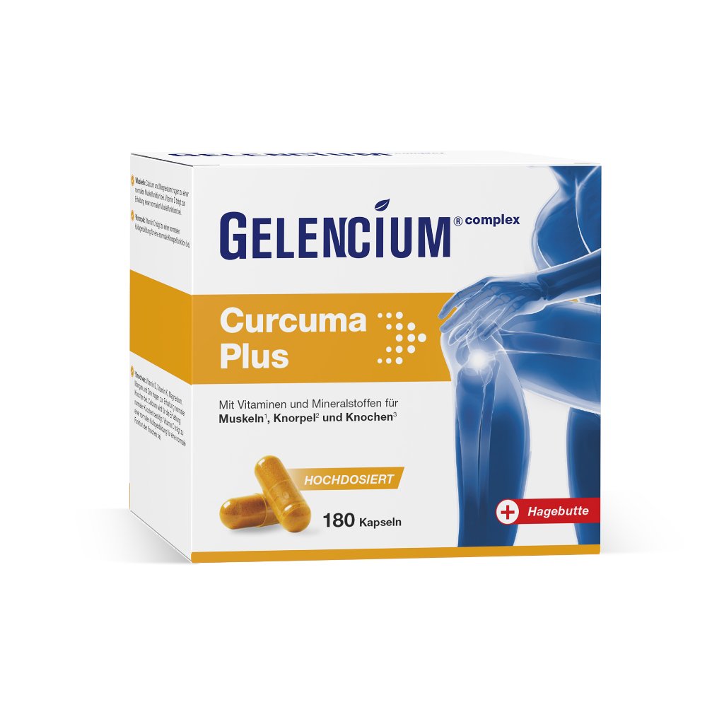GELENCIUM Curcuma Plus hochdosiert m.Vit.C Kapseln