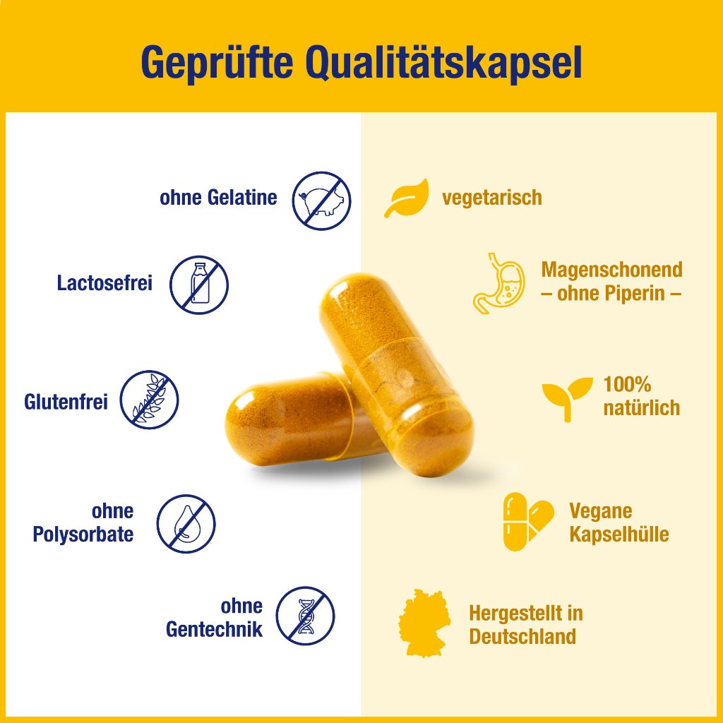 GELENCIUM Curcuma Plus hochdosiert m.Vit.C Kapseln