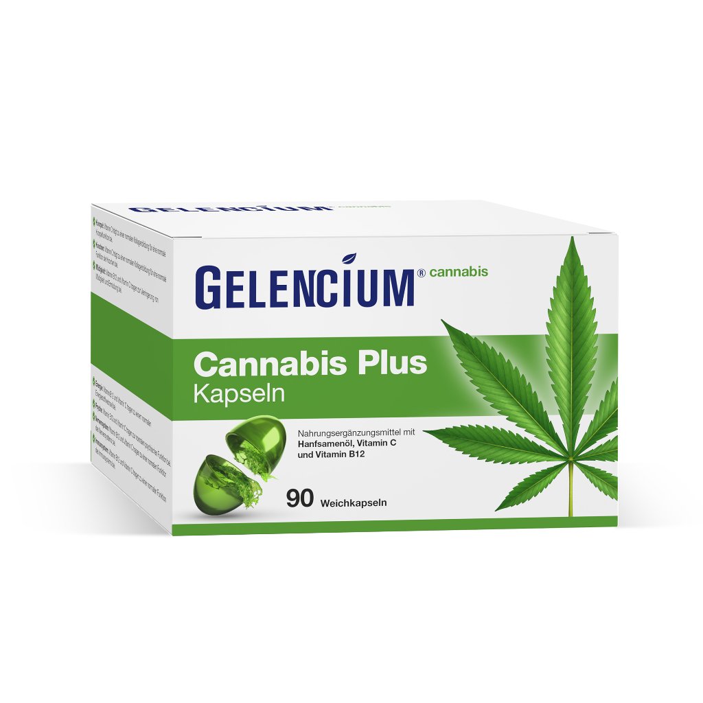 GELENCIUM Cannabis Plus Kapseln mit Vitamin B12