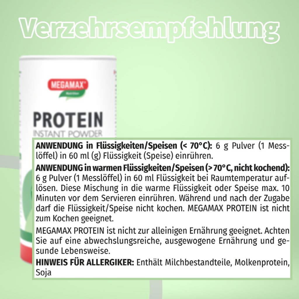 PROTEIN POWDER instant Megamax