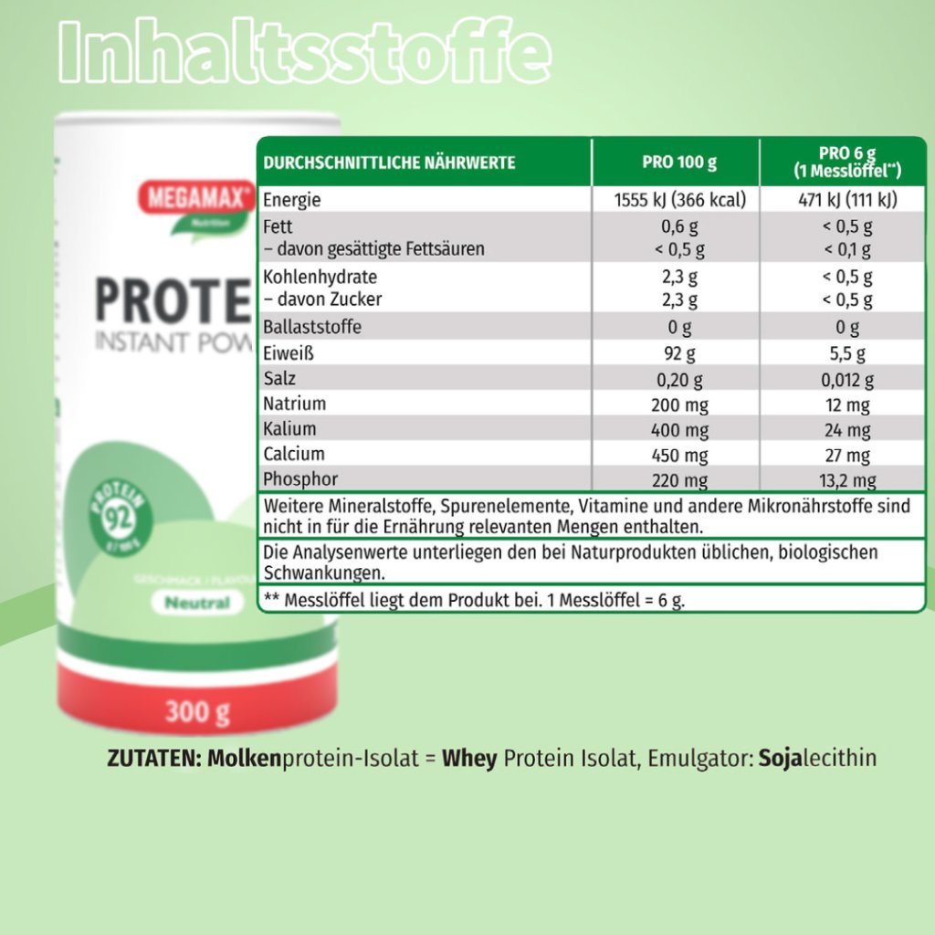 PROTEIN POWDER instant Megamax
