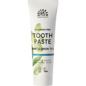 Zahncreme mit Minze & grünem Tee ohne Fluorid