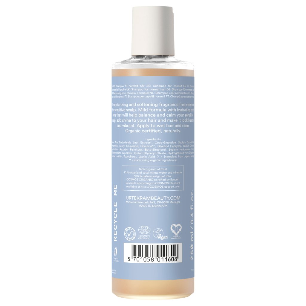Duftfreies Shampoo für sensible Kopfhaut