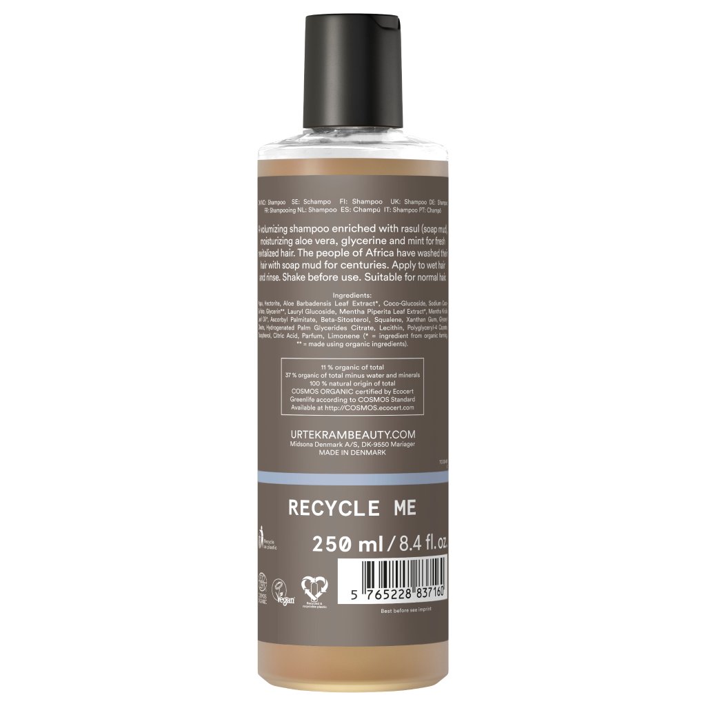 Volumen-Shampoo mit Rhassoul-Tonerde