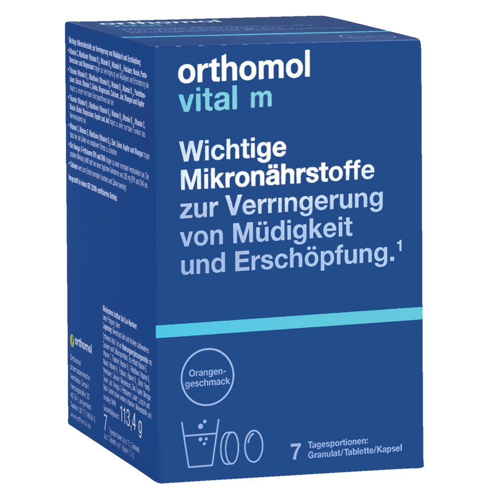 ORTHOMOL Vital M Granulat/Kap./Tabl.Kombip.7 Tage
