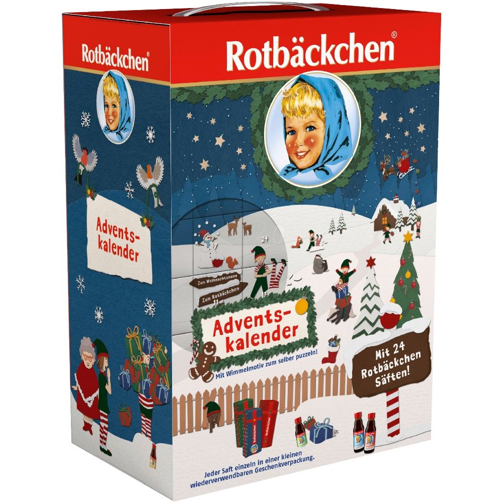 RABENHORST Rotbäckchen Adventskalender