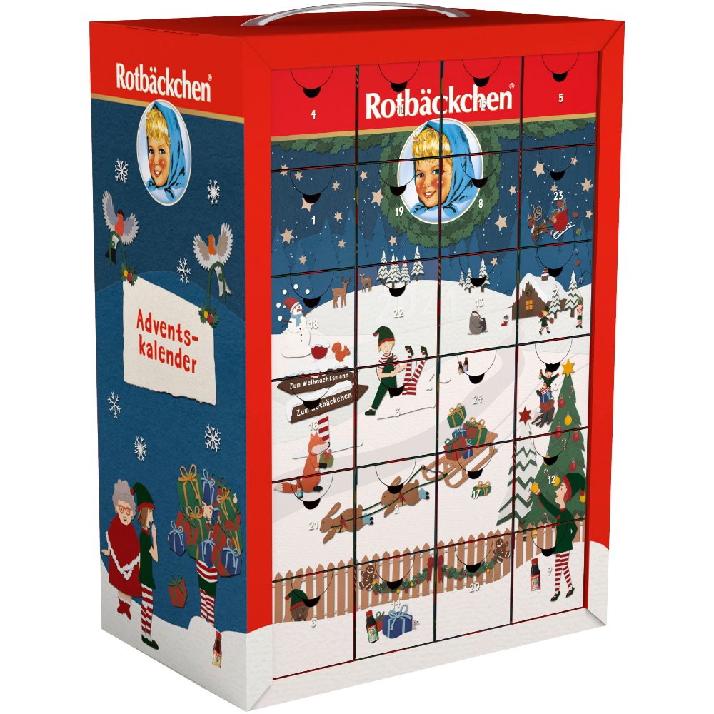 RABENHORST Rotbäckchen Adventskalender