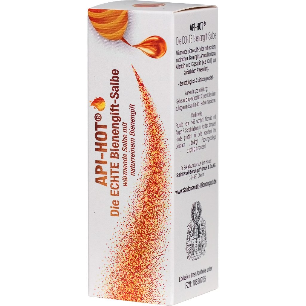 API-HOT die ECHTE Bienengift-Salbe WÄRMEND