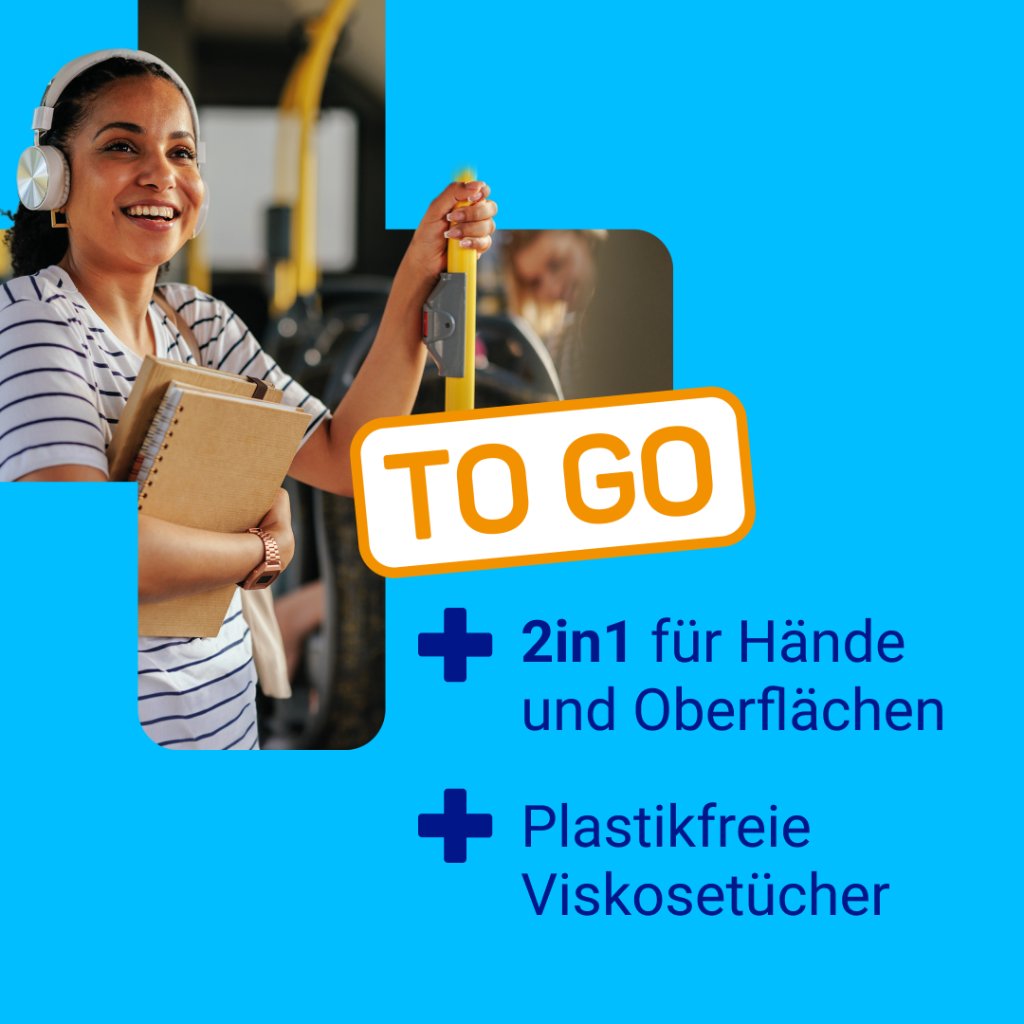 Sterillium 2 in 1 wipes