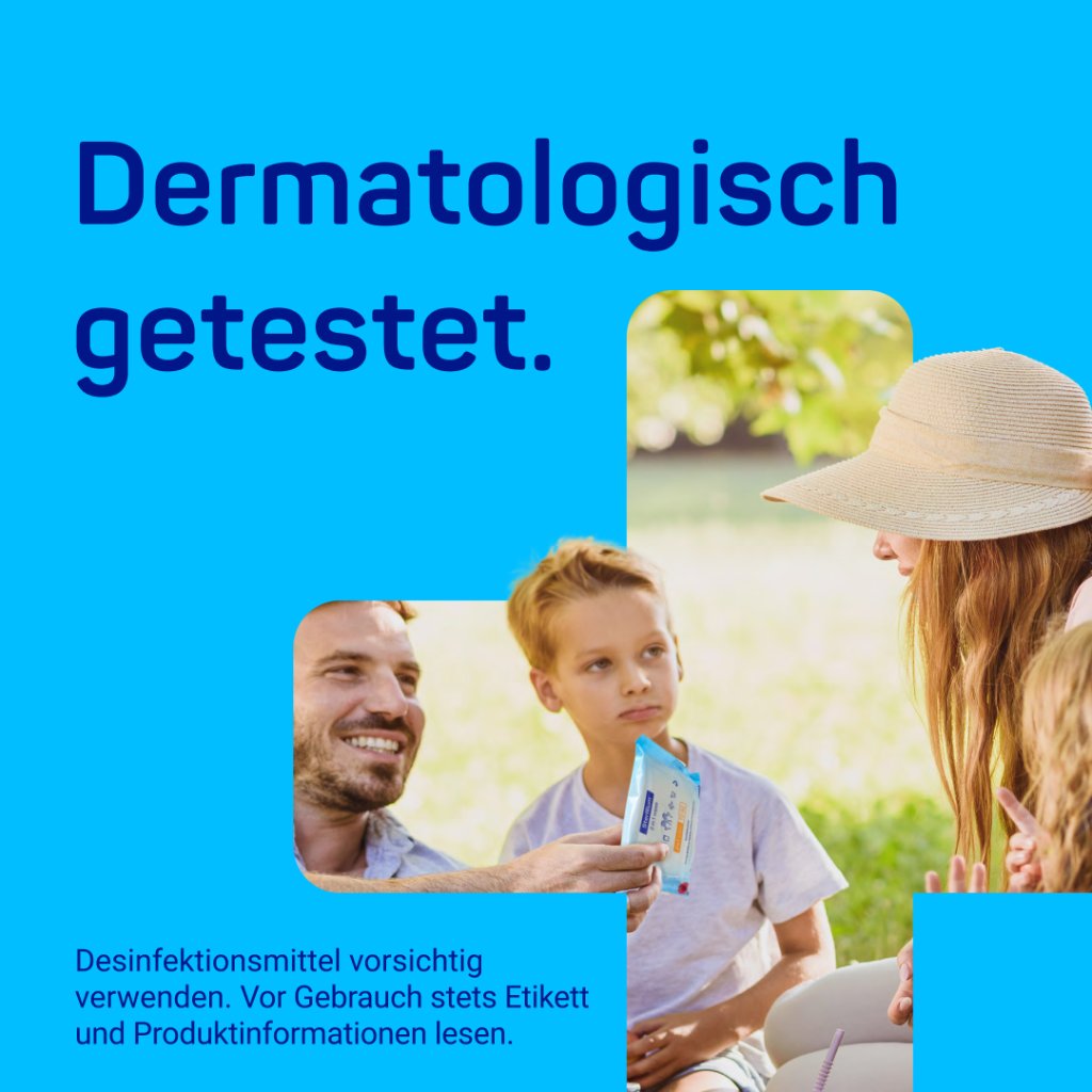 Sterillium 2 in 1 wipes