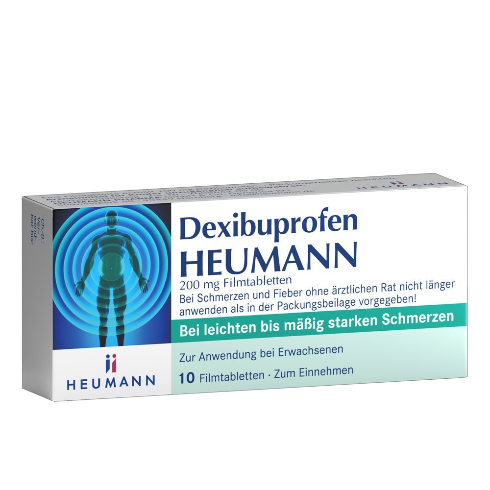 DEXIBUPROFEN HEUMANN 200 mg Filmtabletten