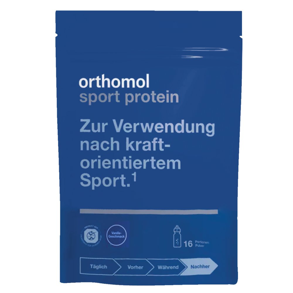 ORTHOMOL Sport Protein Pulver Vanille