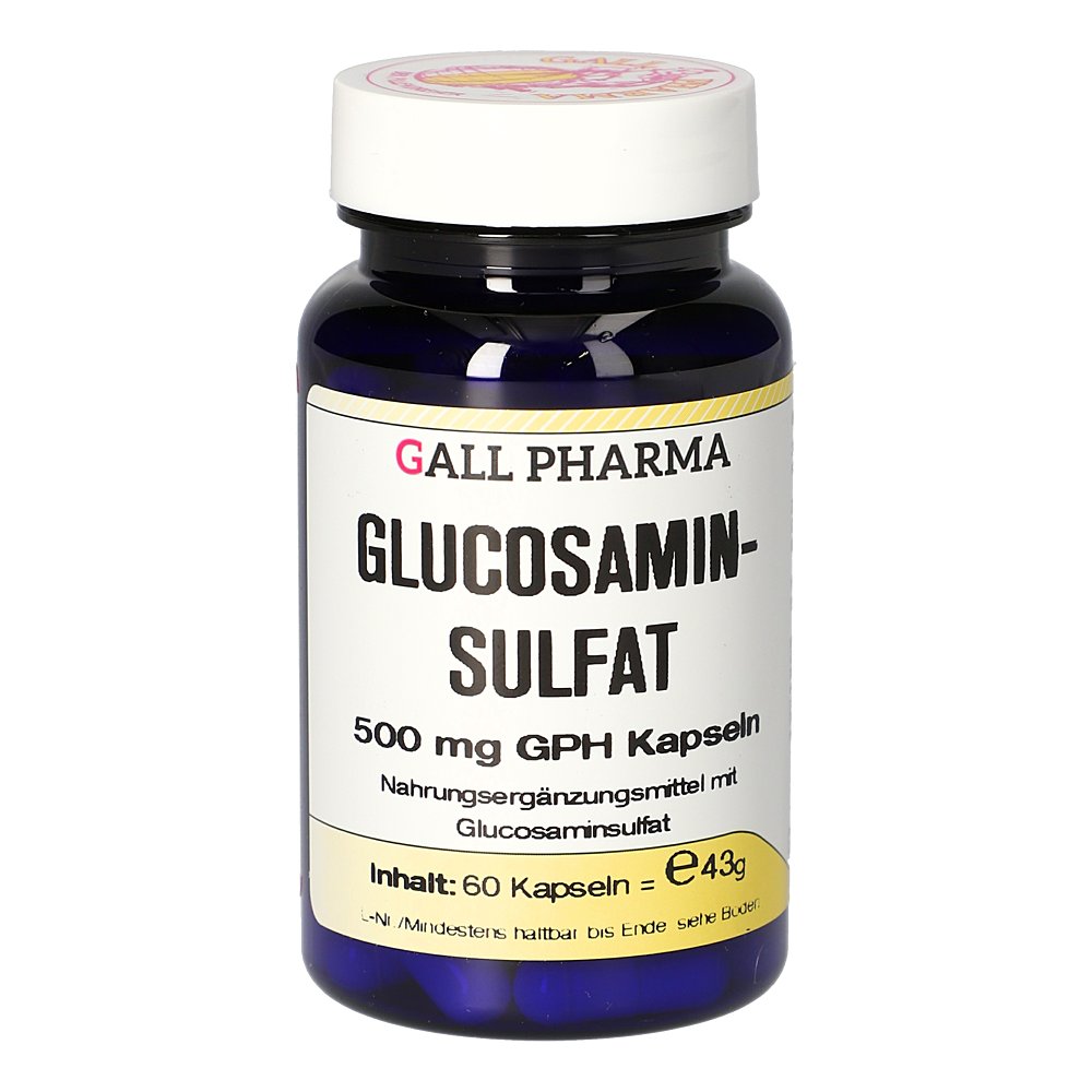 GLUCOSAMINSULFAT KAPSELN 500 mg