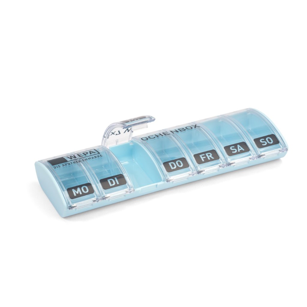 WEPA 1x7 Wochenbox "farbig sortiert/pastell"