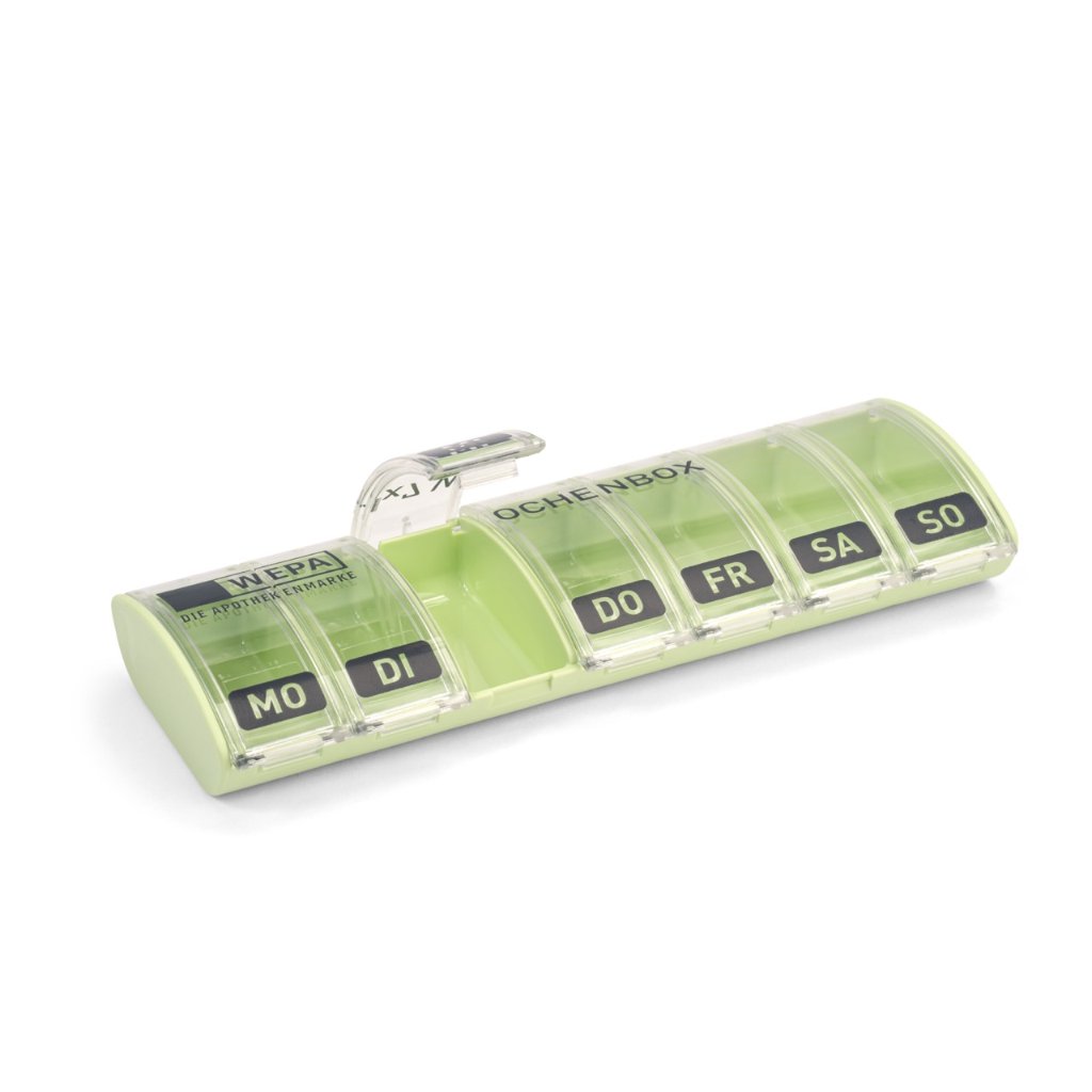 WEPA 1x7 Wochenbox "farbig sortiert/pastell"