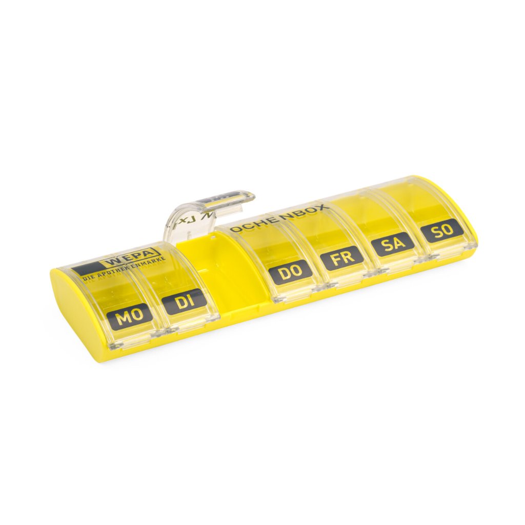 WEPA 1x7 Wochenbox "farbig sortiert/pastell"