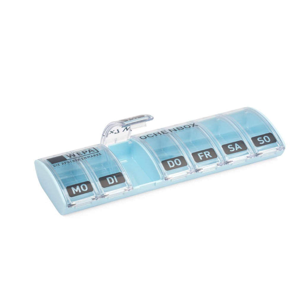 WEPA 1x7 Wochenbox "farbig sortiert/pastell"