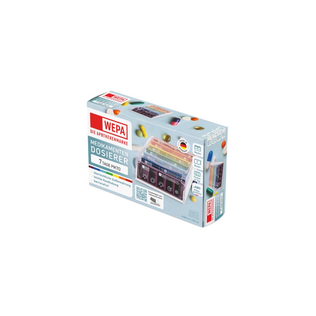 WEPA 7 Tage Wochenmagazin "Regenbogen/Piktogramme"