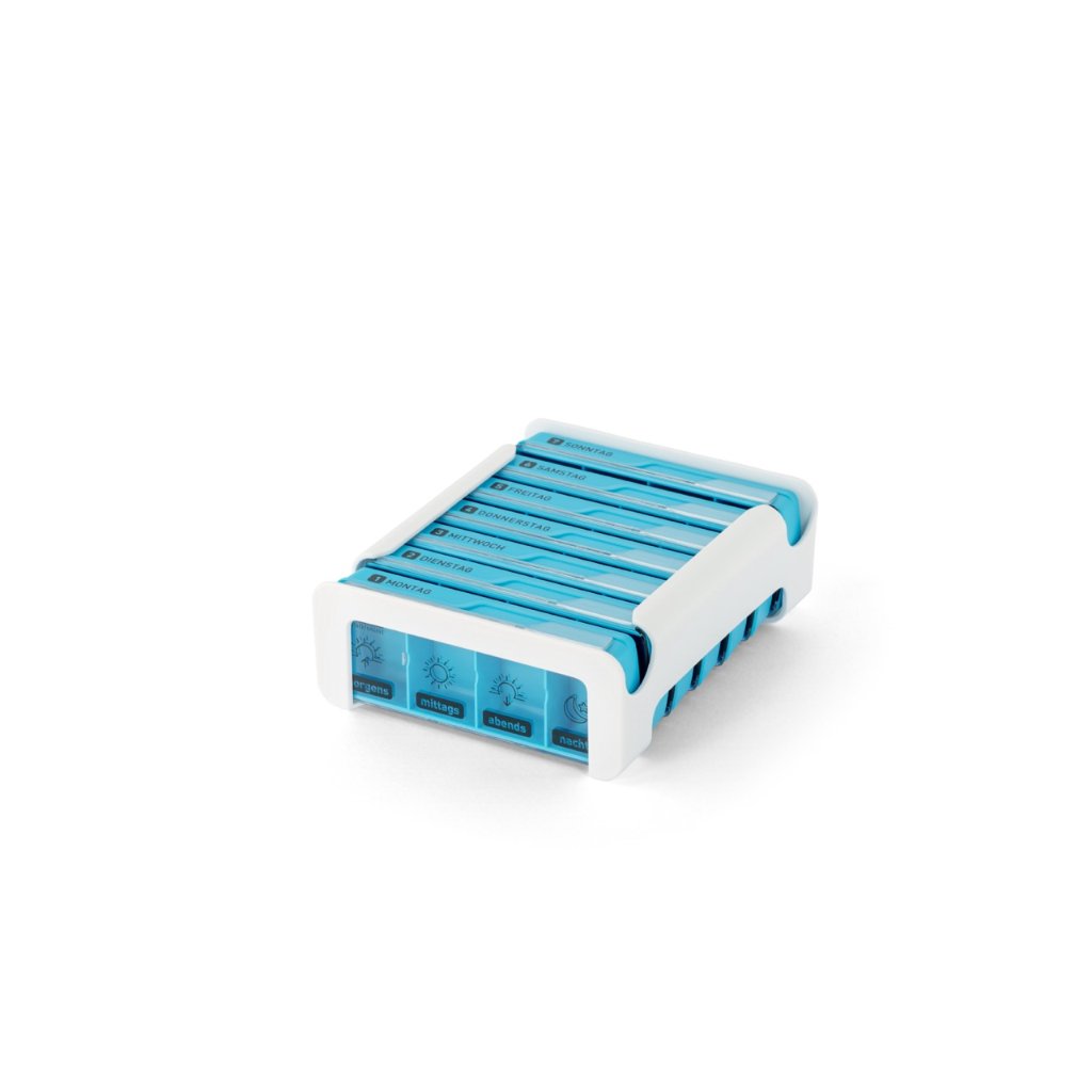 WEPA 7 Tage Compact Wochenmagazin "weiß/blau"