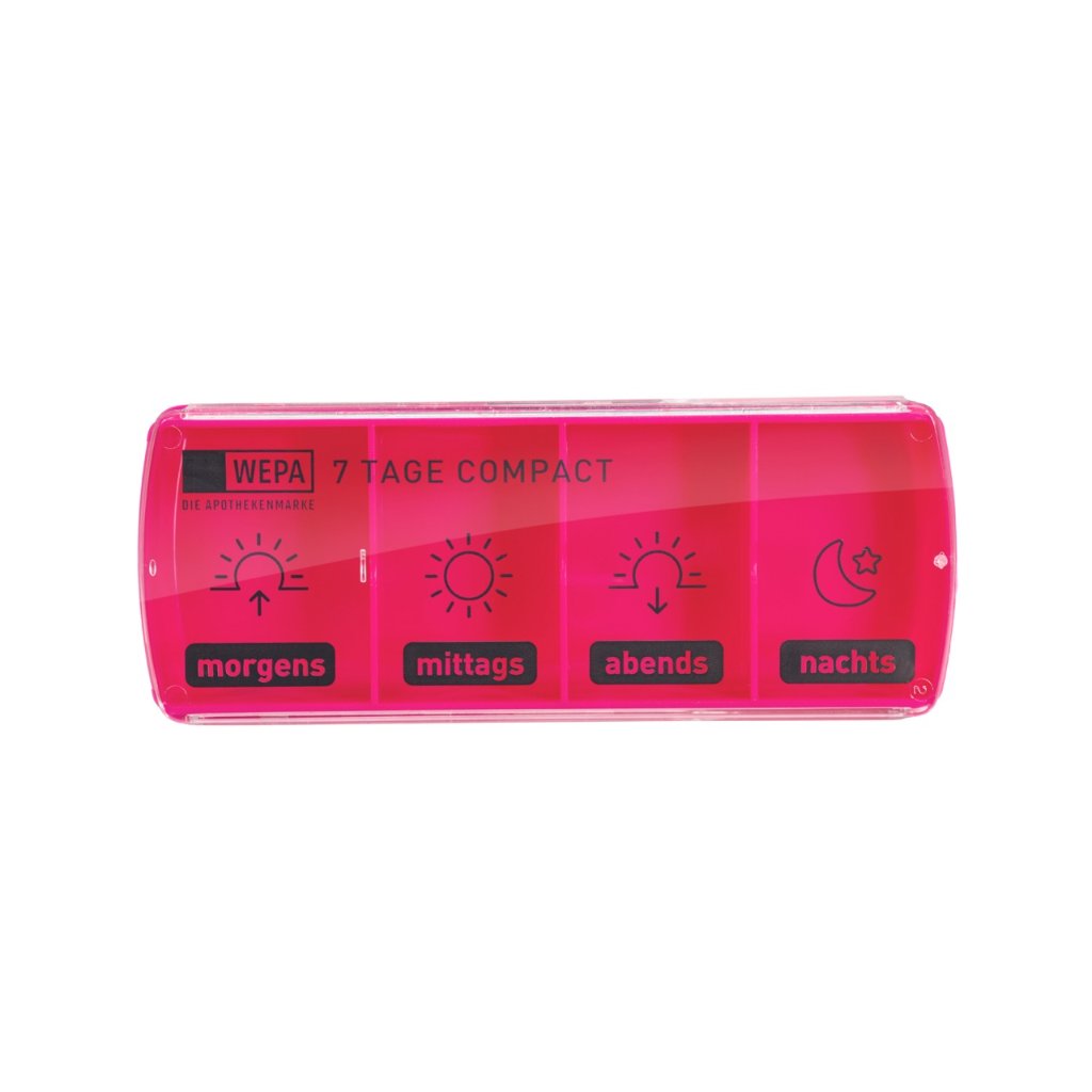 WEPA 7 Tage Compact Wochenmagazin "weiß/pink"