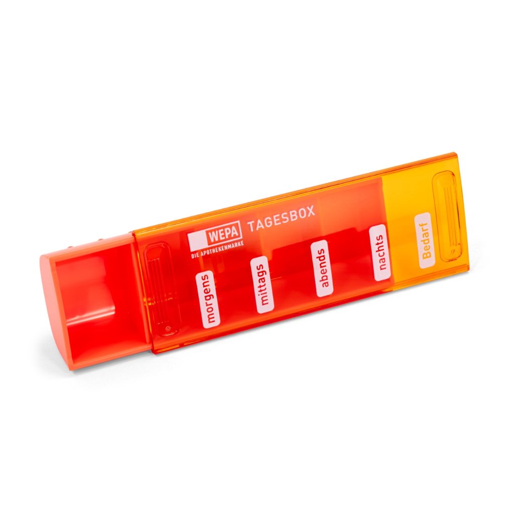 WEPA Tagesbox "farbig sortiert/UV-Schutz+"