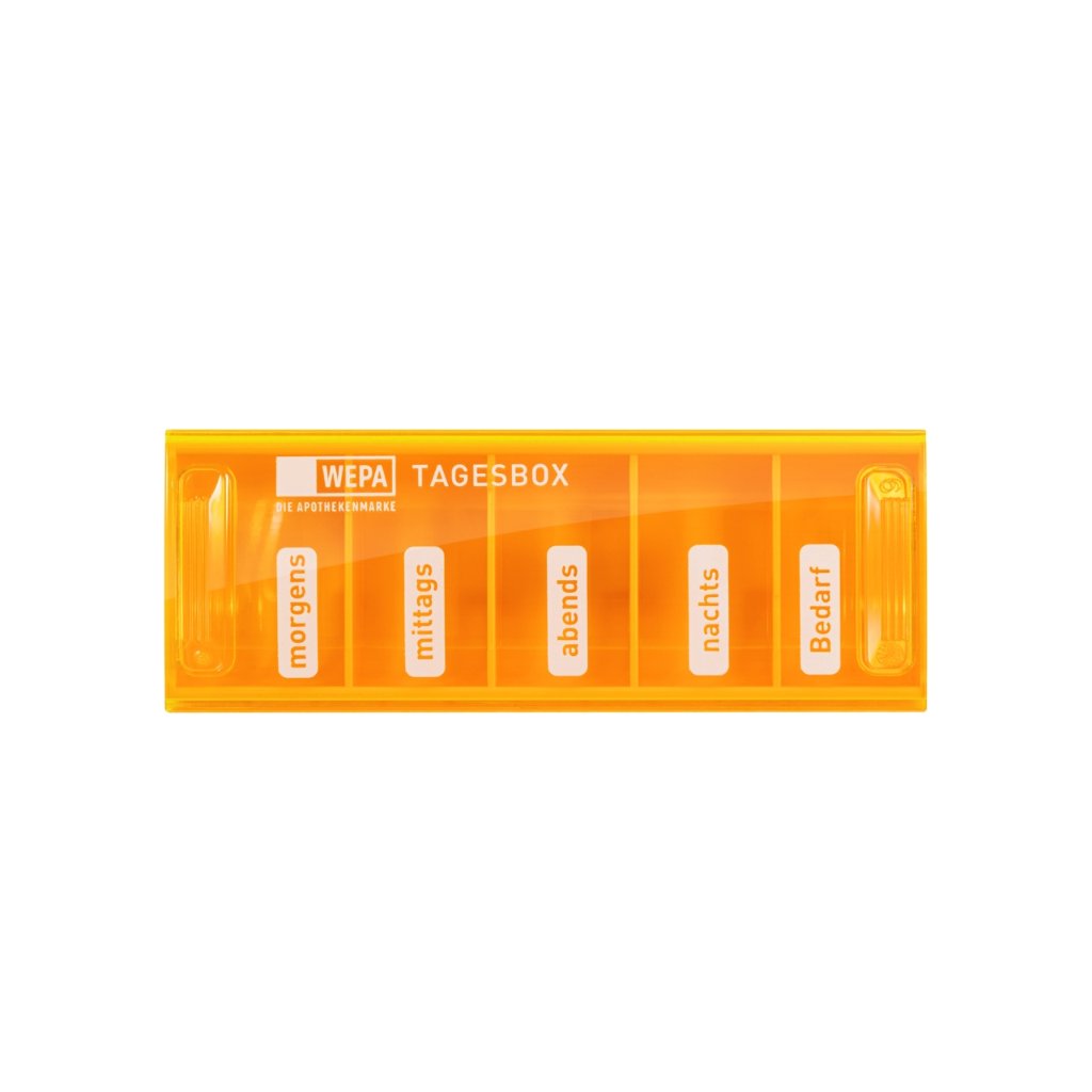 WEPA Tagesbox "farbig sortiert/UV-Schutz+"