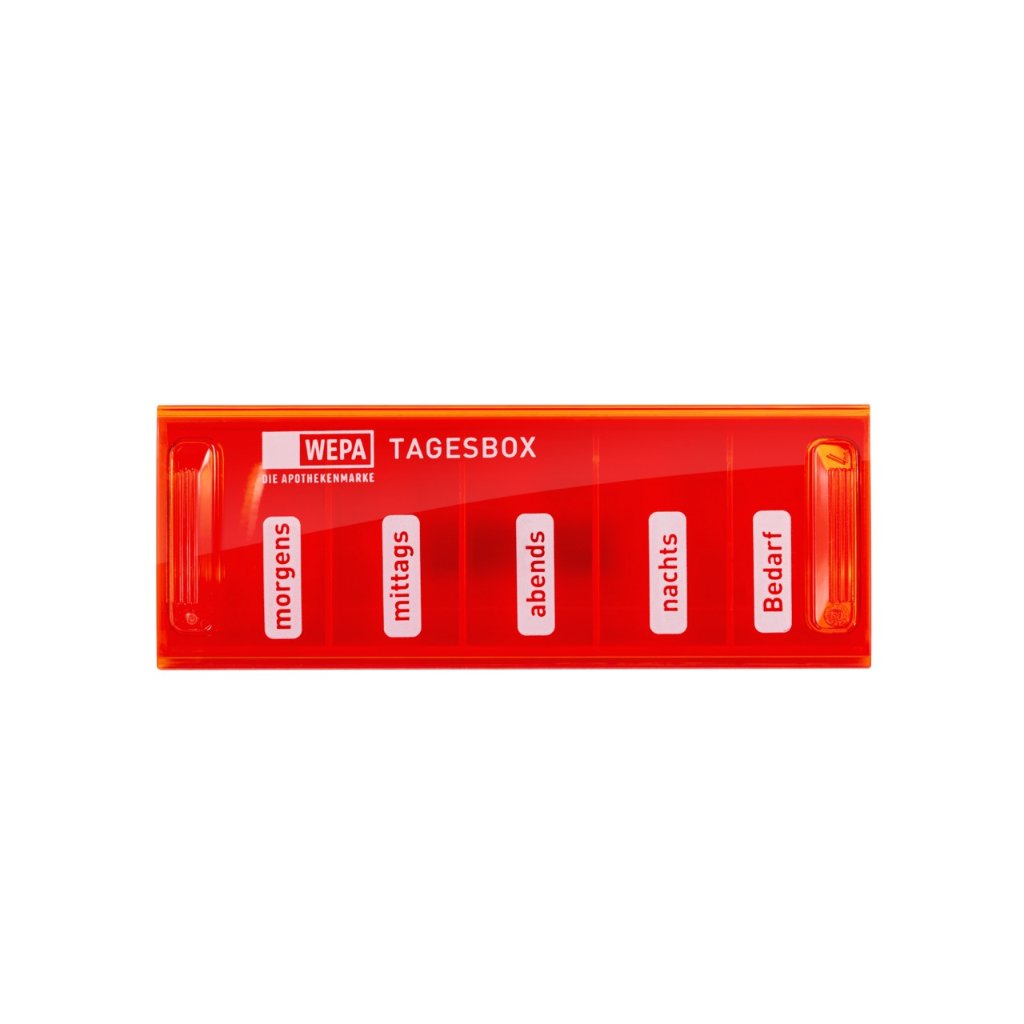 WEPA Tagesbox "farbig sortiert/UV-Schutz+"