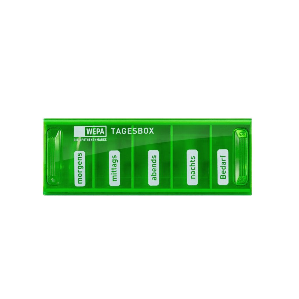 WEPA Tagesbox "farbig sortiert/UV-Schutz+"