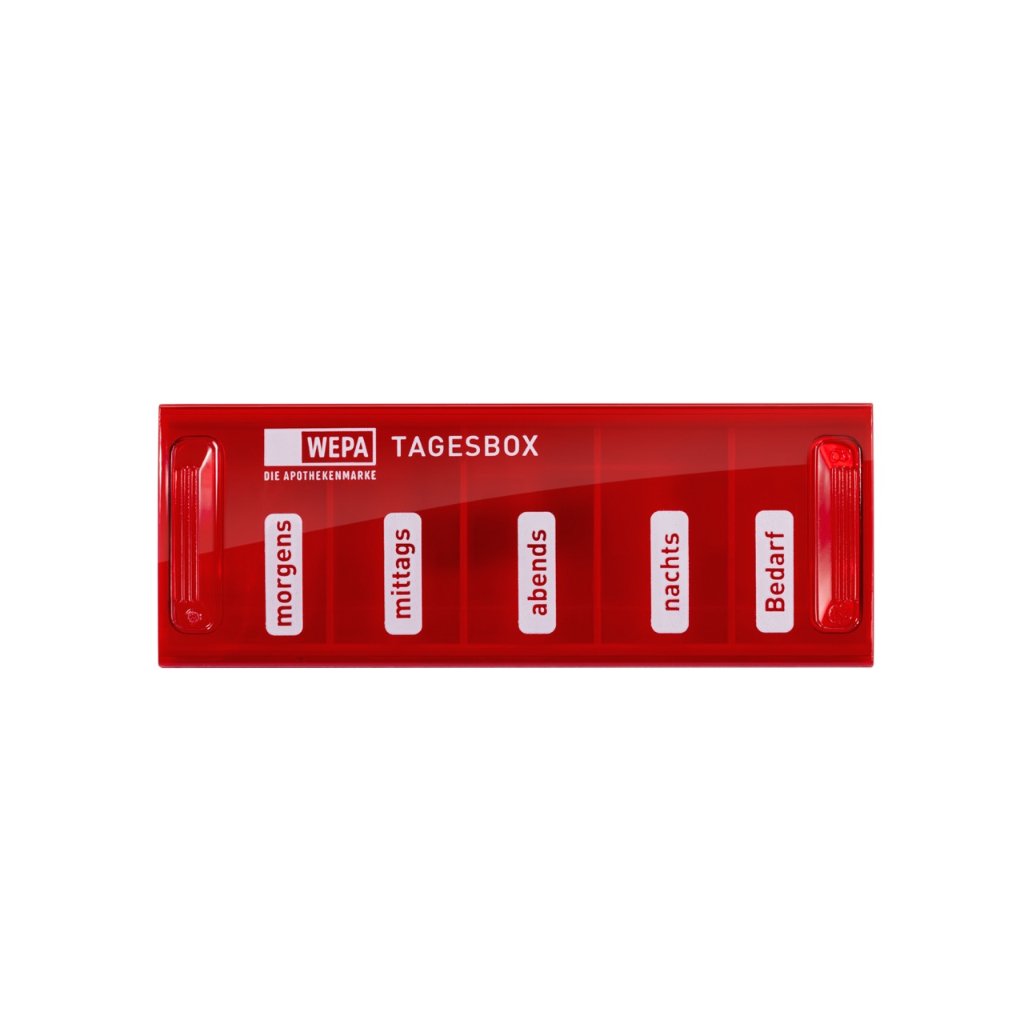 WEPA Tagesbox "farbig sortiert/UV-Schutz+"