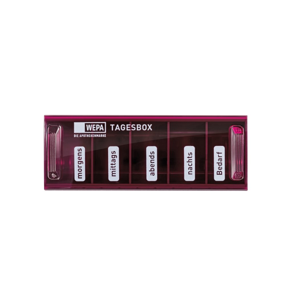 WEPA Tagesbox "farbig sortiert/UV-Schutz+"