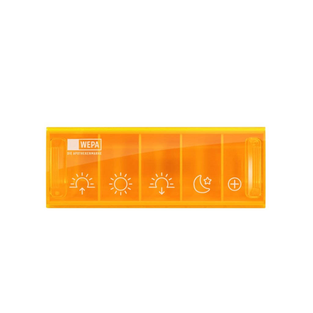 WEPA Tagesbox "farbig sortiert/Piktogramme"