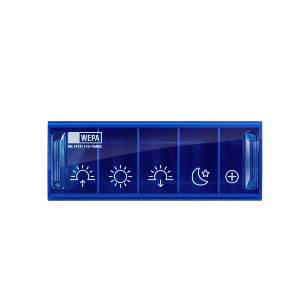 WEPA Tagesbox "farbig sortiert/Piktogramme"