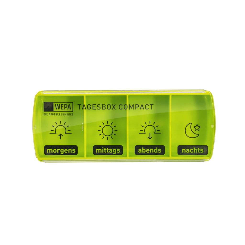WEPA Tagesbox Compact "farbig sortiert"