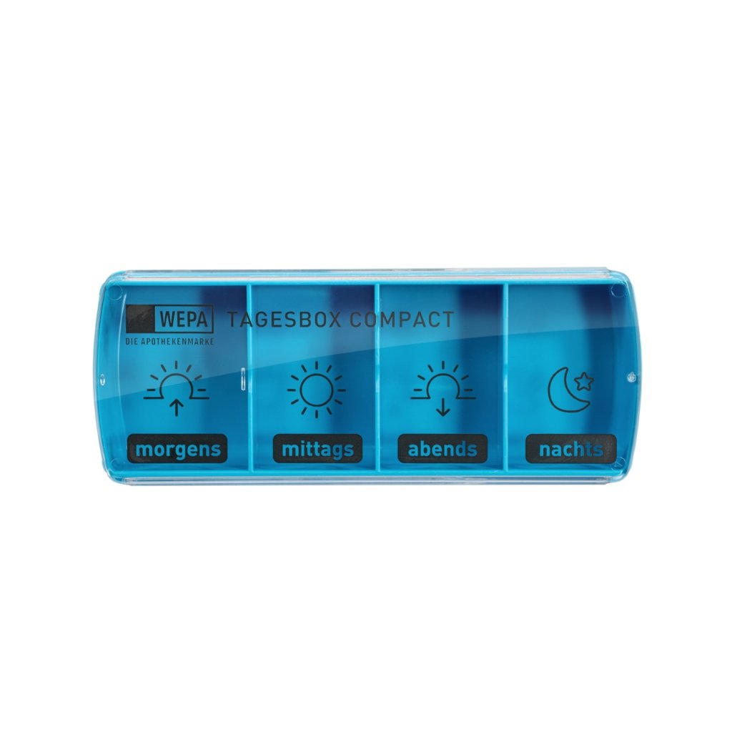 WEPA Tagesbox Compact "farbig sortiert"