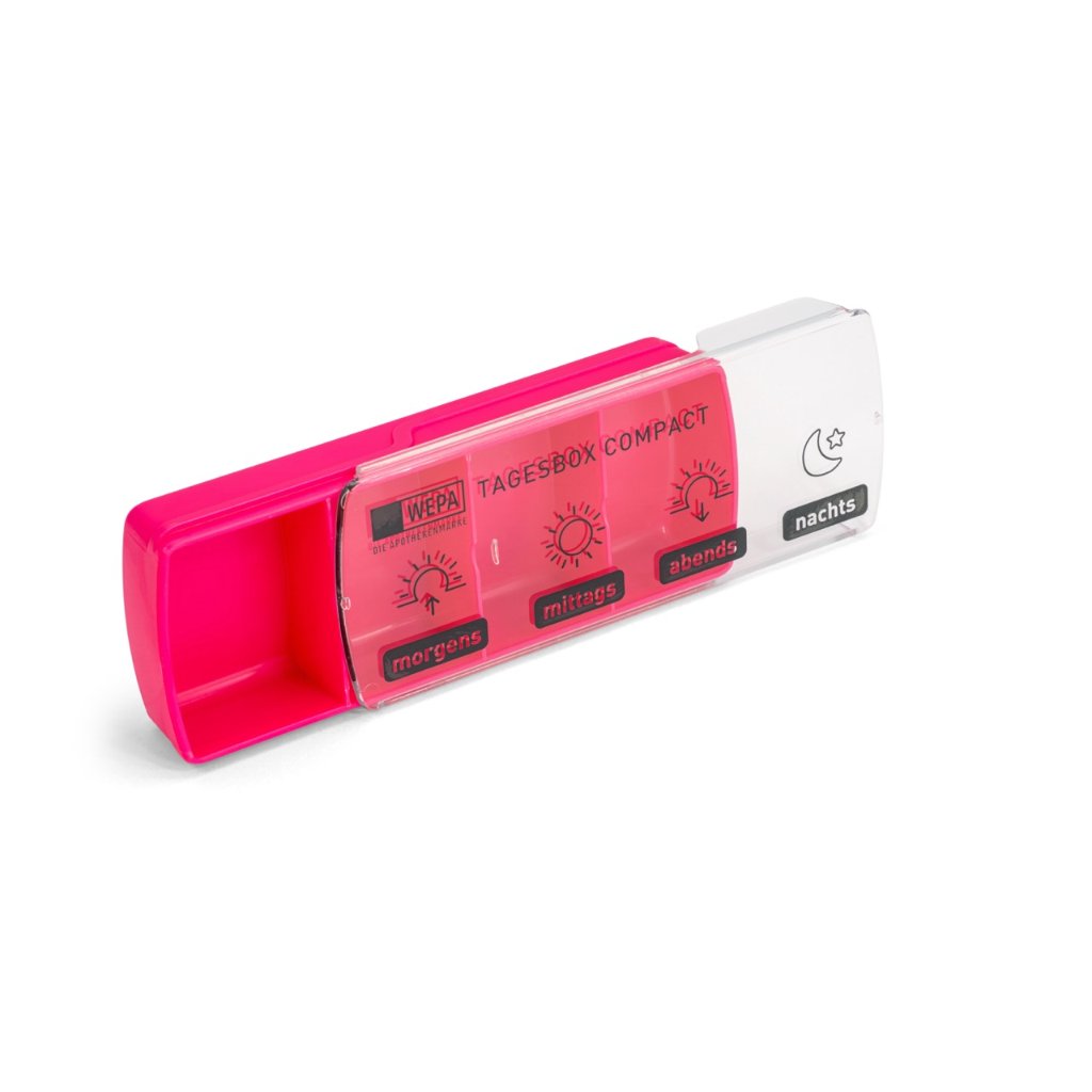 WEPA Tagesbox Compact "farbig sortiert"