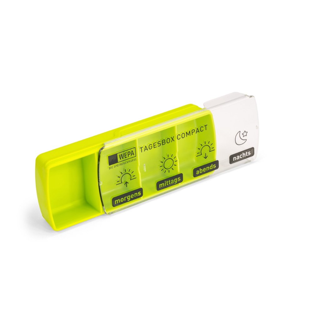 WEPA Tagesbox Compact "farbig sortiert"