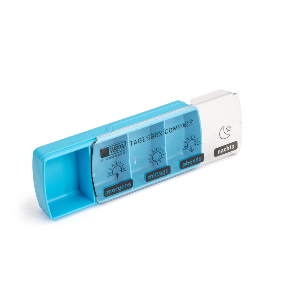 WEPA Tagesbox Compact "farbig sortiert"