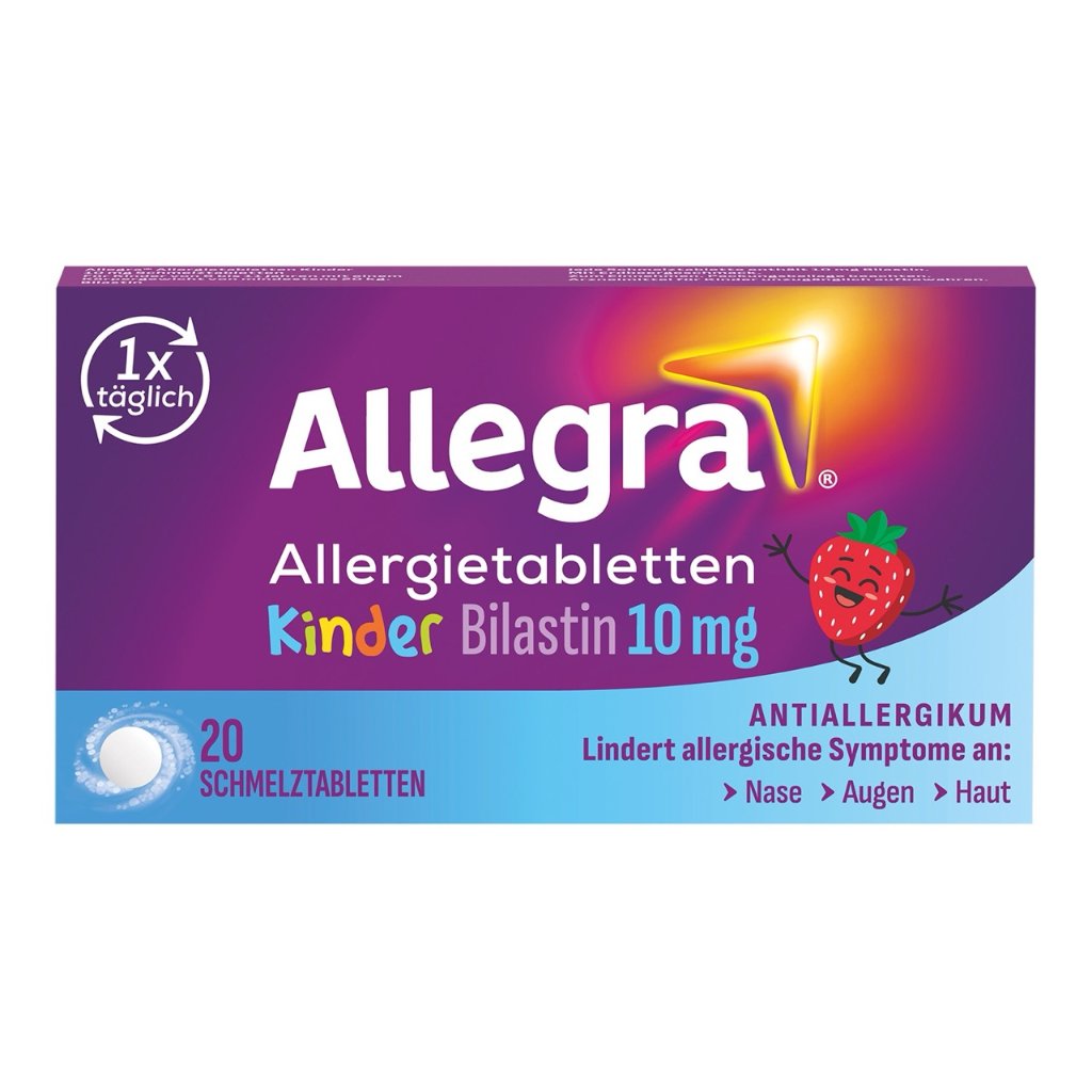 ALLEGRA Allergietabletten Kinder 10 mg Schmelztab.