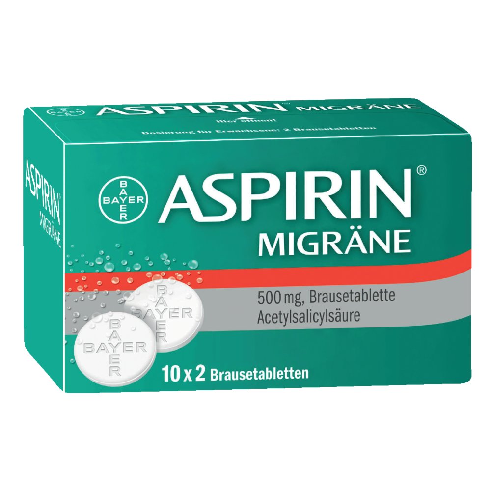 ASPIRIN MIGRÄNE 500 mg Brausetabletten