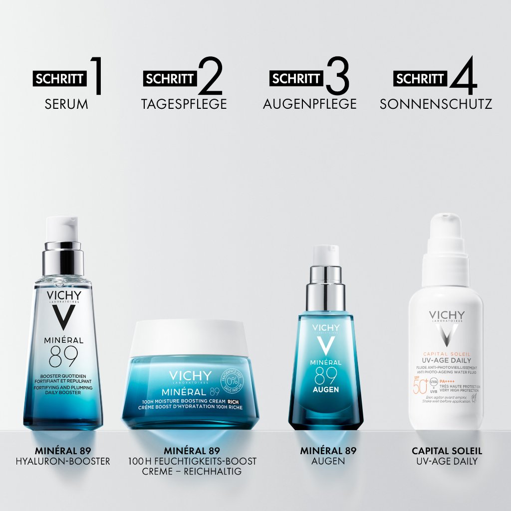 Vichy Minéral 89 100H Feuchtigkeits Creme