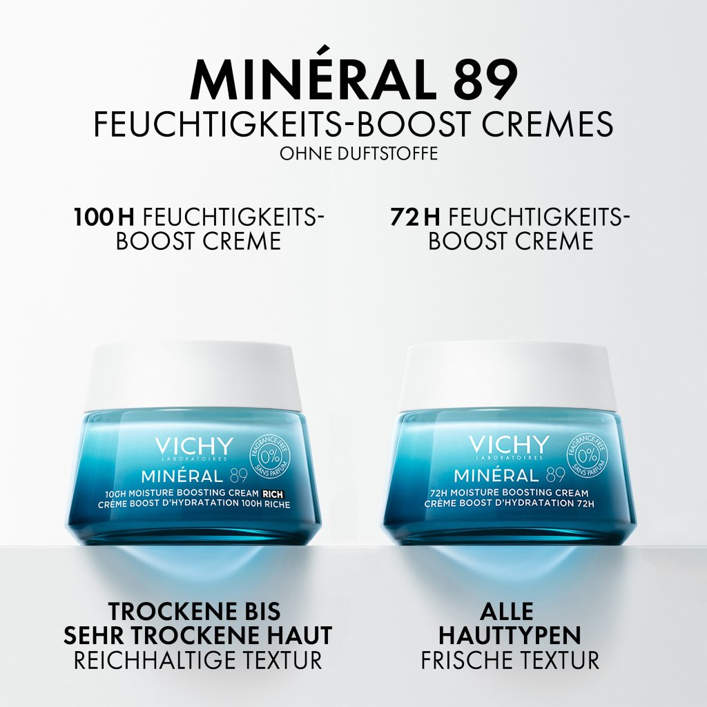 Vichy Minéral 89 100H Feuchtigkeits Creme