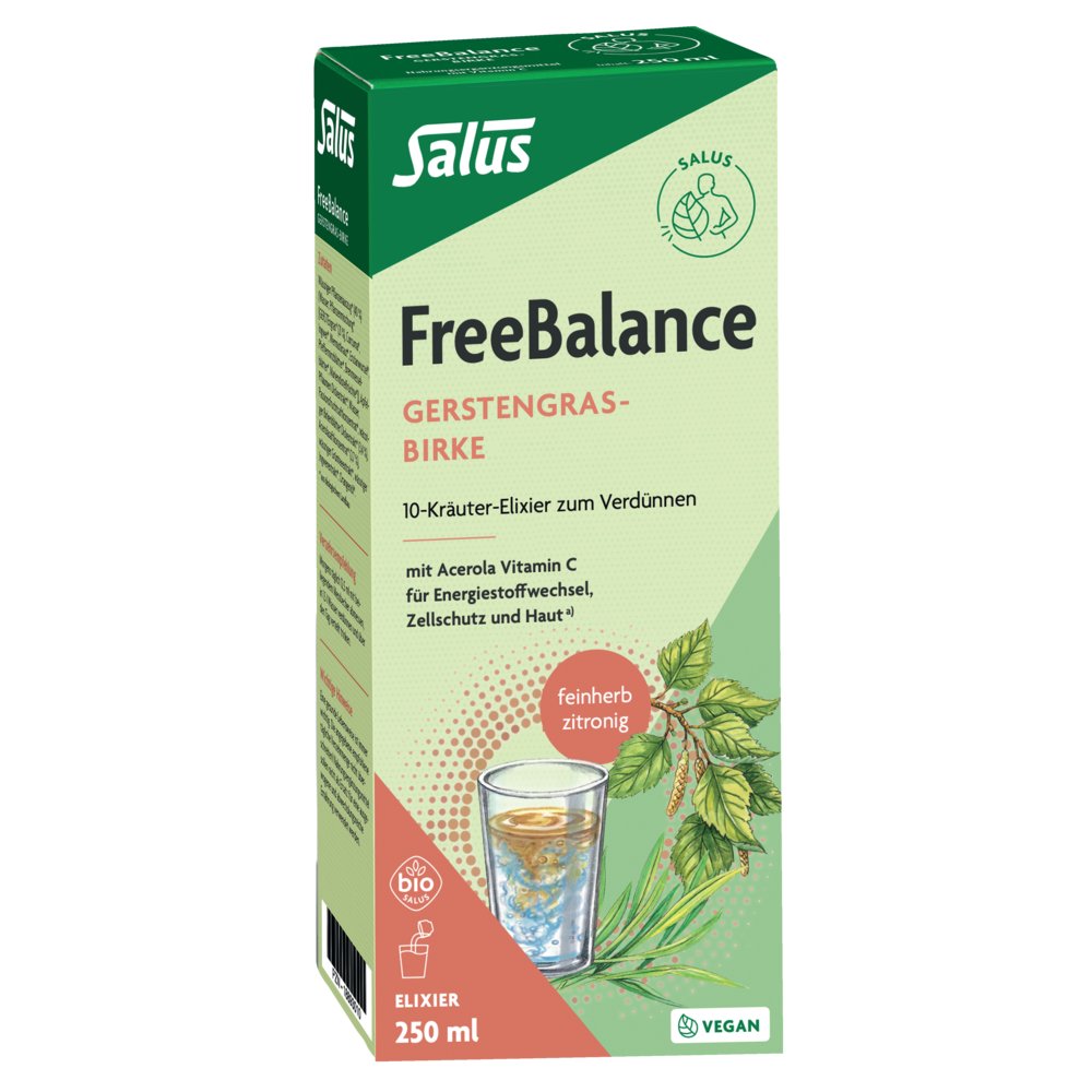 FREEBALANCE Gerstengras-Birke Elixier Bio