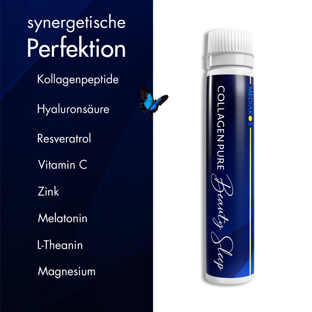 COLLAGEN PURE Beauty Sleep - Kollagen, Hyaluron & Melatonin