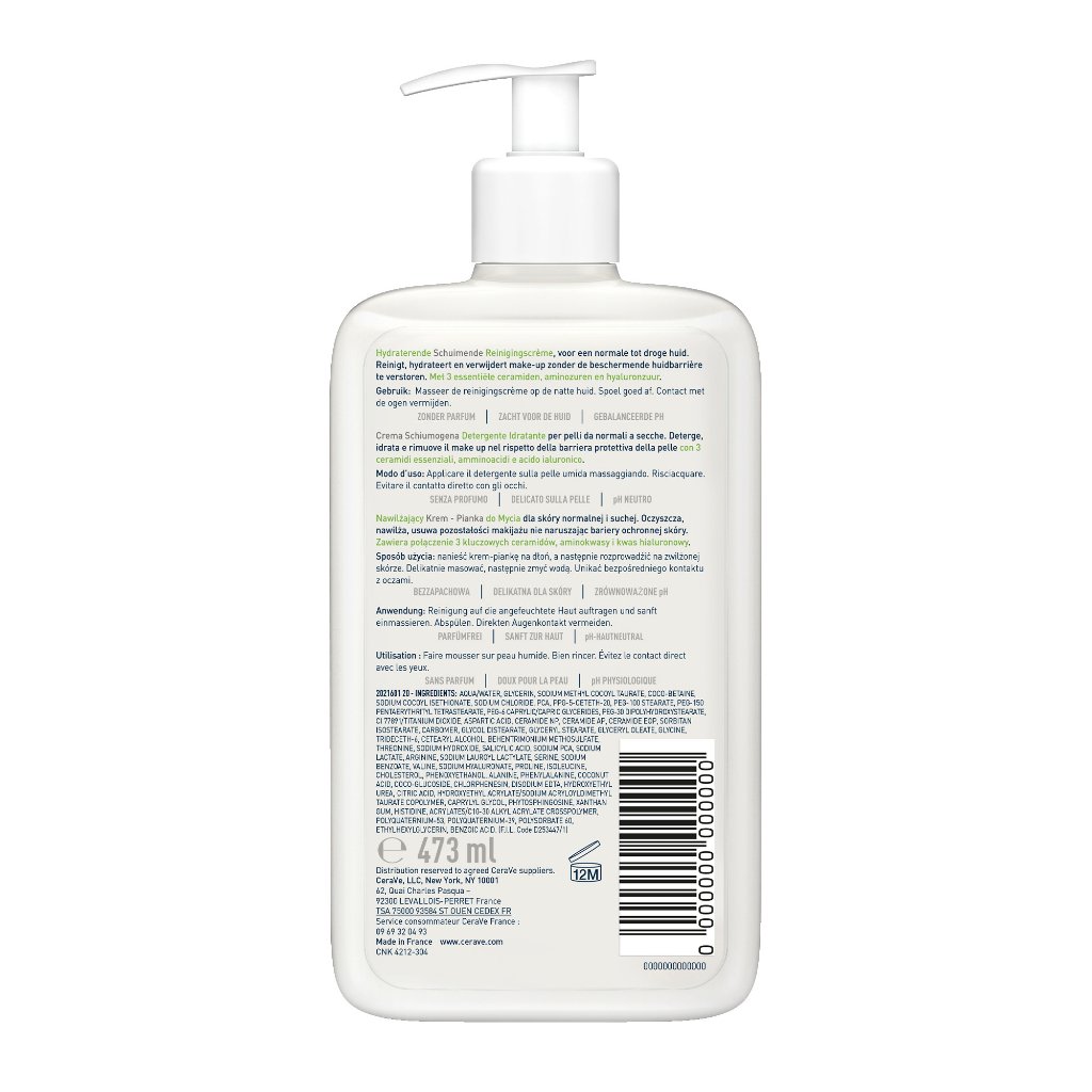 CeraVe Creme-zu-Schaum Reinigung
