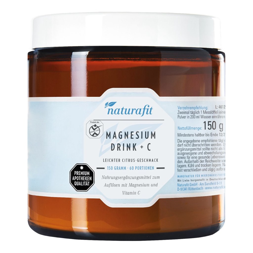 NATURAFIT Magnesium Drink+C Citrus Pulver